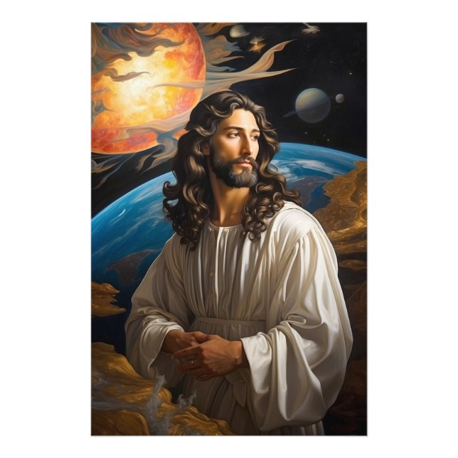 Foto *~* Universo Fantástico com o Planeta Terra AP50 (Frente)