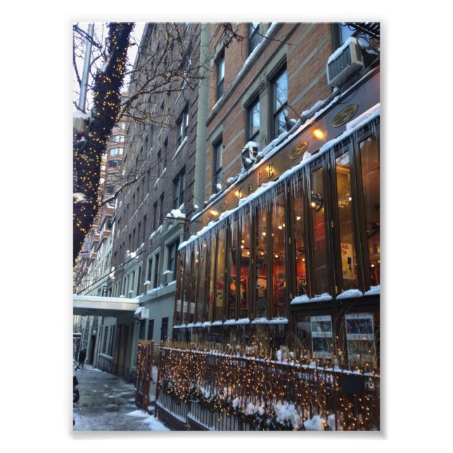 Foto Upper West Side Icicles Nova Iorque Winter NYC (Frente)