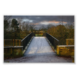 Foto Urban Frosty Footbridge, Bradford