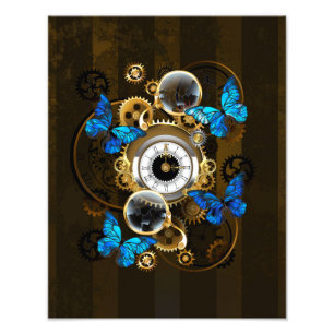 Foto Ursinhas Steampunk e Borboletas Azuis