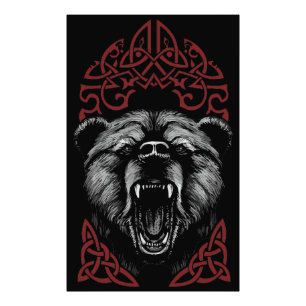 Foto Urso Vikingo Rugindo