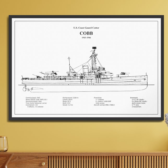 Foto USCGC Cobb wpg-181 - BD (Criador carregado)