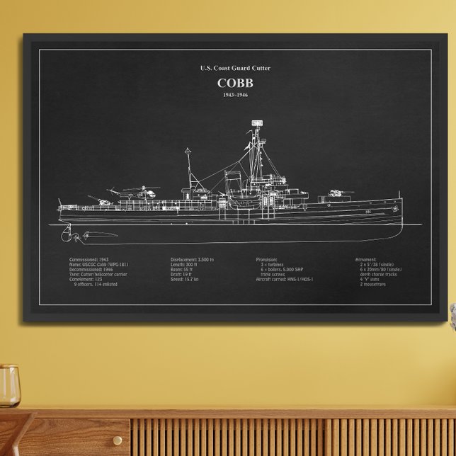 Foto USCGC Cobb wpg-181 - PD (Criador carregado)