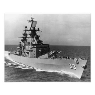 FOTO USS FOX CG-33 DLG-33 MÍSSEIS GUIADO PELO CRUISADOR