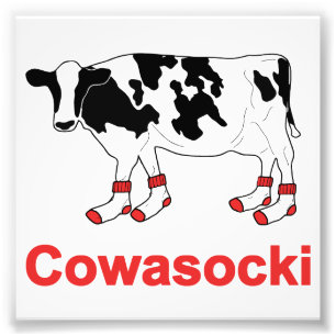 Foto Vaca de leite nas meias - vaca de Cowasocki um