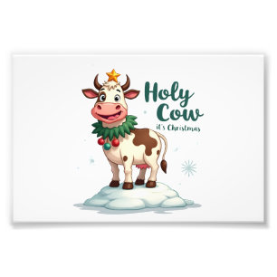 Foto Vaca Sagrada É Natal Camiseta Vaca de Natal (2)