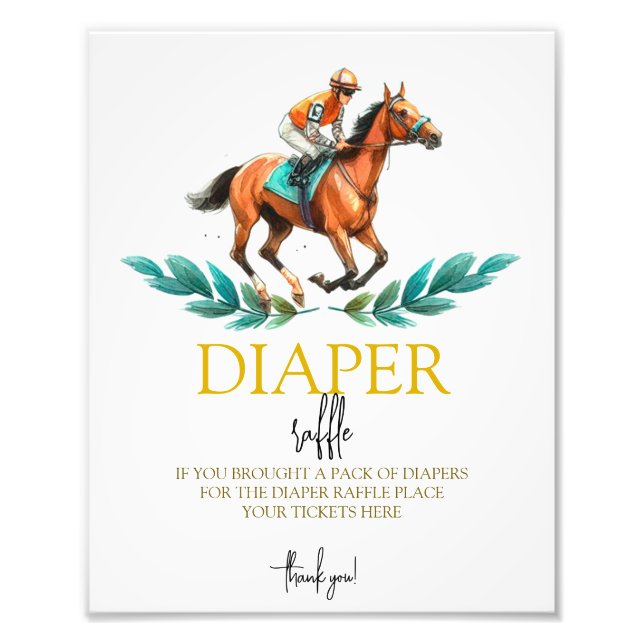 Foto Vai Bebê Vai, Greenerescente Fralda Raça Raffle Si (Frente)