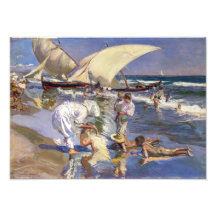 Valencia Beach Morning Light | Joaquí em Sorolla