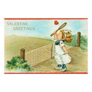Foto Valentine Excêntrico e Kitsch Temático de Tênis, c