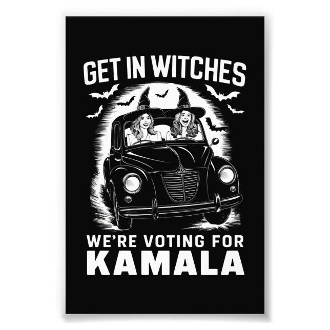 Foto Vamos votar no Kamala Halloween (Frente)