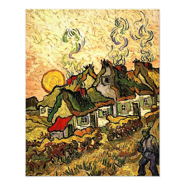 Foto Van Gogh - Algodão Atingido à Luz do Sol (Frente)