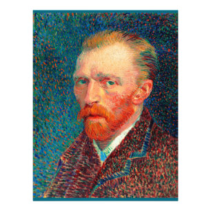 Foto Van Gogh - Autorretrato, 1887, Vincent van Gogh,