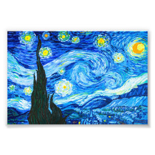 Foto Van Gogh Starry Night