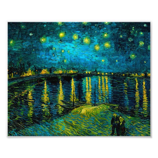 Foto Van Gogh Starry Night Over the Rhône (Frente)