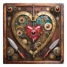 Vaqueiro Steampunk Rubis e Adagas no Dia dos Namor