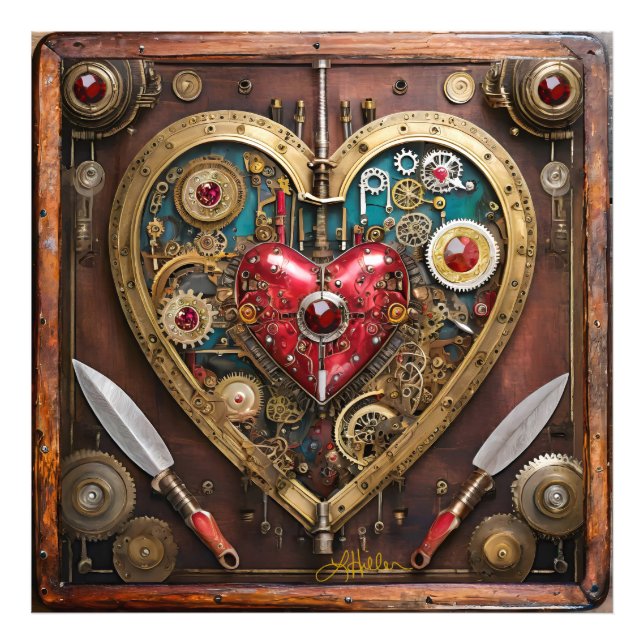 Foto Vaqueiro Steampunk Rubis e Adagas no Dia dos Namor (Frente)