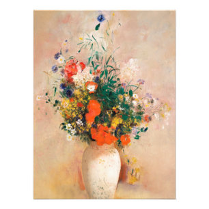 Foto Vase de Flores por Redon de Impressionista Poste