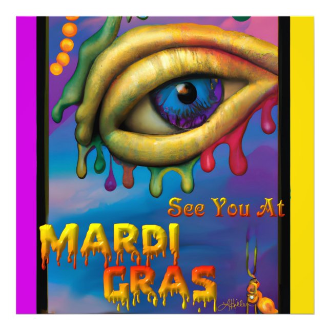 Foto Vejo Você No Mardi Gras Eye (Frente)