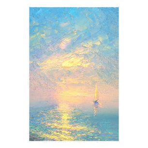 Foto Velho de Vela ao Pôr do Sol