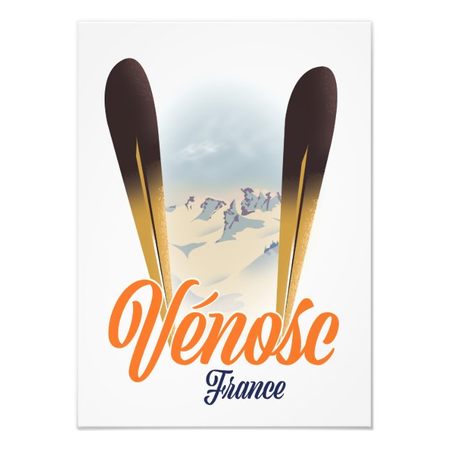Foto Vénosc, poster de Esqui França (Frente)
