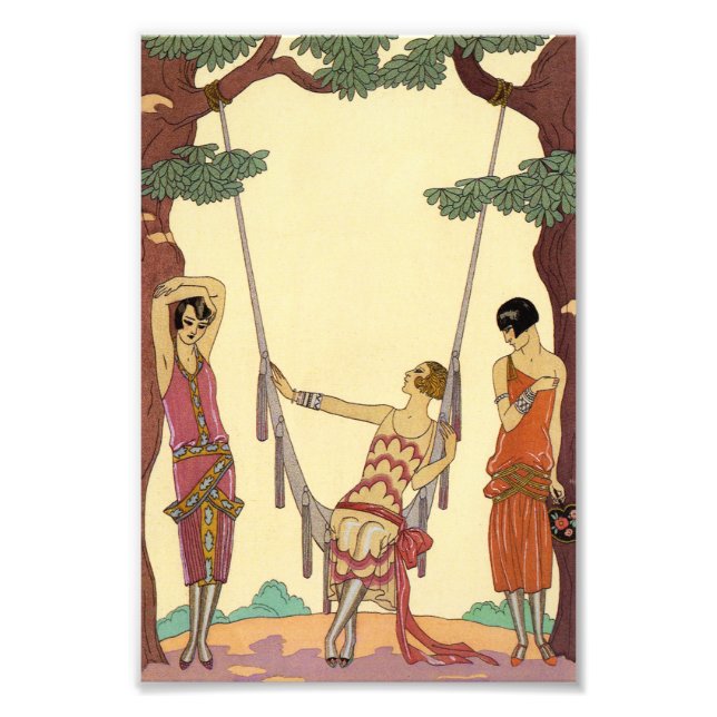 Foto Verão na França Art Deco (Frente)