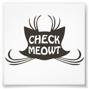 Foto Verifique o Meow do gato do gatinho de Meowt