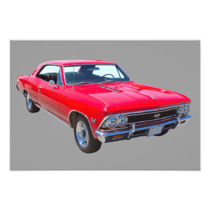 Foto Vermelho Chevy 1966 Chevelle SS 396