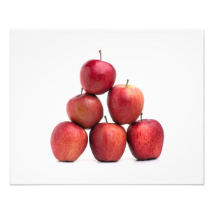 Foto Vermelho - pirâmide das maçãs deliciosas
