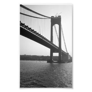 Foto Verrazano- 1964 reduz a suspensão de New York da