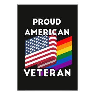 Foto Veteranos Lgbt - Bandeira Americana