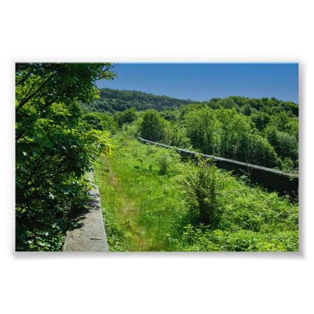 Foto Viaduto Abandonado da Moinho Whitacre, Huddersfiel (Frente)