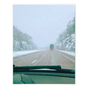 Foto Viagem de carro pela Suécia nevada