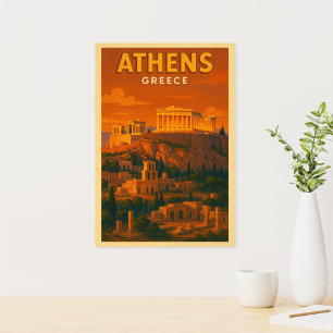 Foto Viagem Retro Atenas Grécia