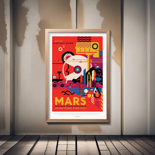 Foto Viagem Sci-Fi Ad, Planeta Marte