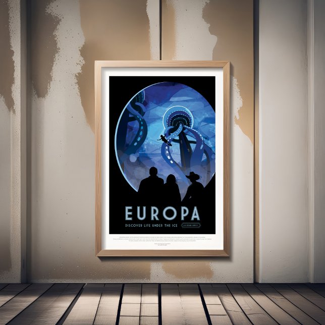 Foto Viagem Sci-Fi, Lua Europa (Criador carregado)