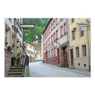 Foto Vianden, cena da rua do Luxemburgo