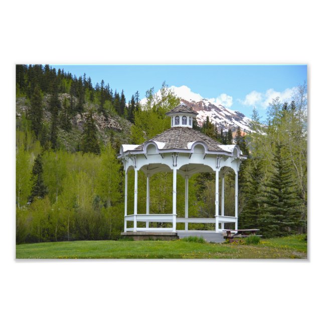 Foto Victorian Gazebo, Silverton, Colorado (Frente)