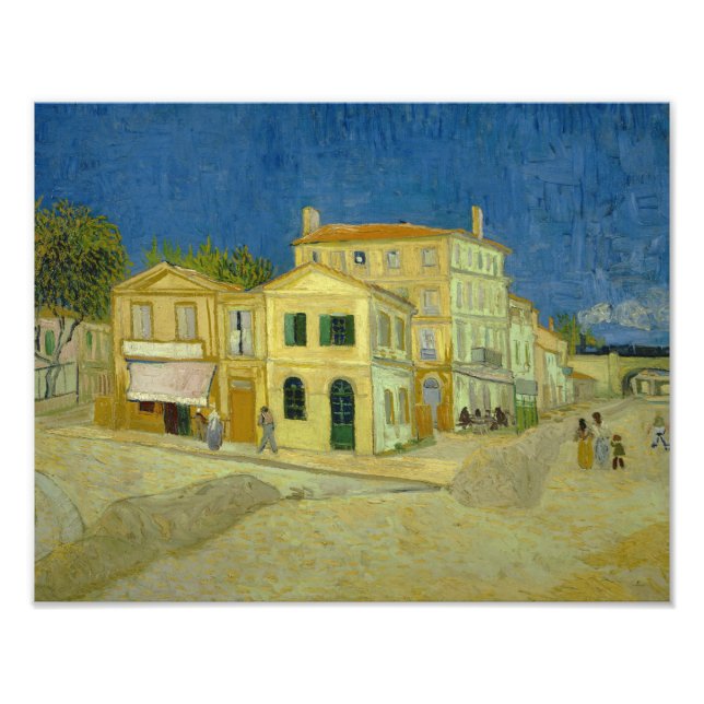 Foto Vincent van Gogh - A Casa Amarela ("A Rua") (Frente)
