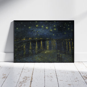 Foto Vincent Van Gogh, A Noite Estrelada Sobre o Ródano