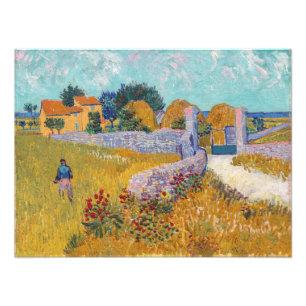 Foto Vincent van Gogh - Casa de Fazenda em Provença