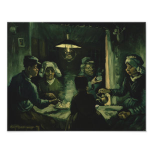 Foto Vincent van Gogh - comedores da batata