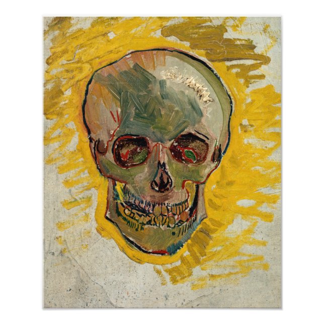 Foto Vincent van Gogh - Crânio 1887 #2 (Frente)