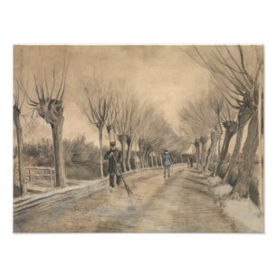 Foto Vincent van Gogh - Estrada em Etten