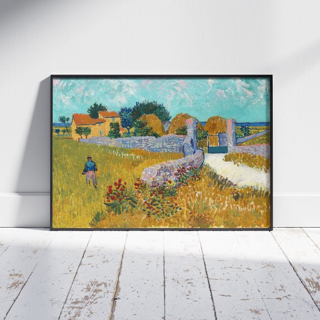 Foto Vincent Van Gogh, Farmhouse in Provence (Criador carregado)