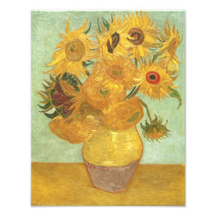 Foto Vincent Van Gogh ''Girassóis''