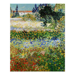 Foto Vincent van Gogh - Jardim Florido