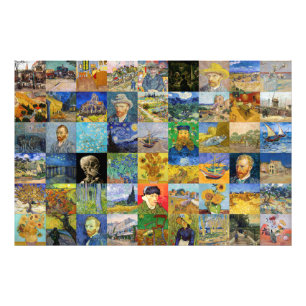 Foto Vincent van Gogh - Masterworks Mosaic Patchwork