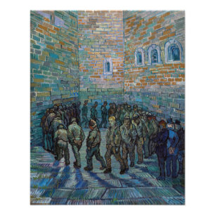 Foto Vincent van Gogh - O Pátio da Prisão