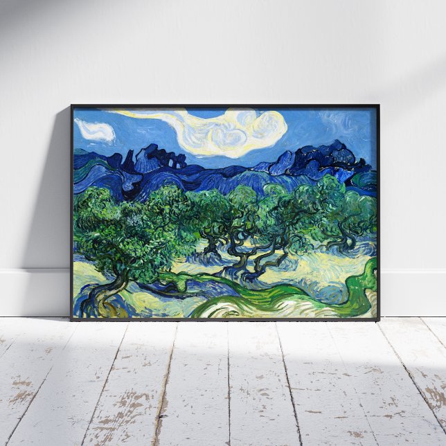 Foto Vincent Van Gogh, Oliveiras com os Alpilles (Criador carregado)
