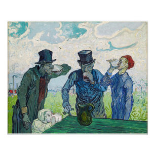 Foto Vincent van Gogh - Os Bebedores, segundo Daumier